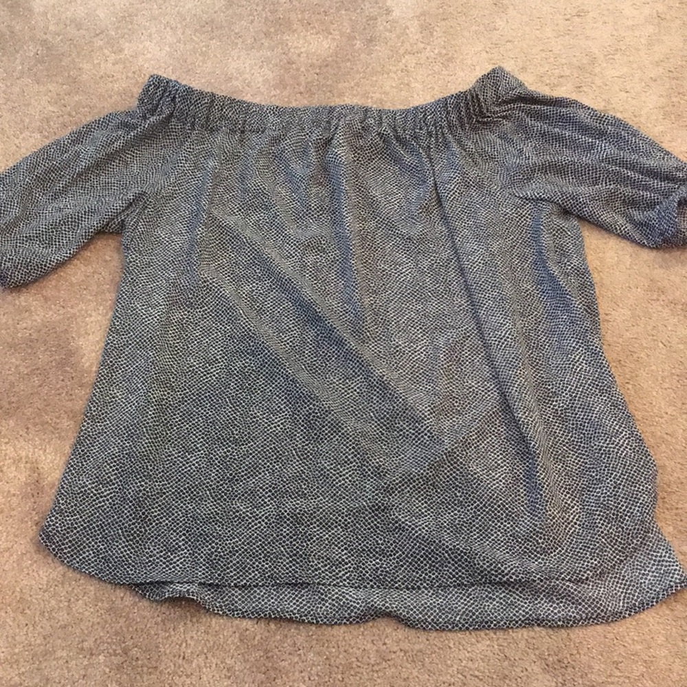 Michael Kors Off the Shoulder Top Size 1X